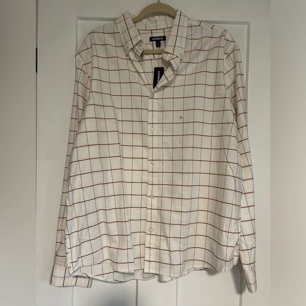 Express Mens Botton Down Shirt